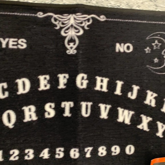 Halloween Ouija Board Spooky Moon Sun Witch Magic Fortune Teller Accent Mat Rug - Picture 4 of 9